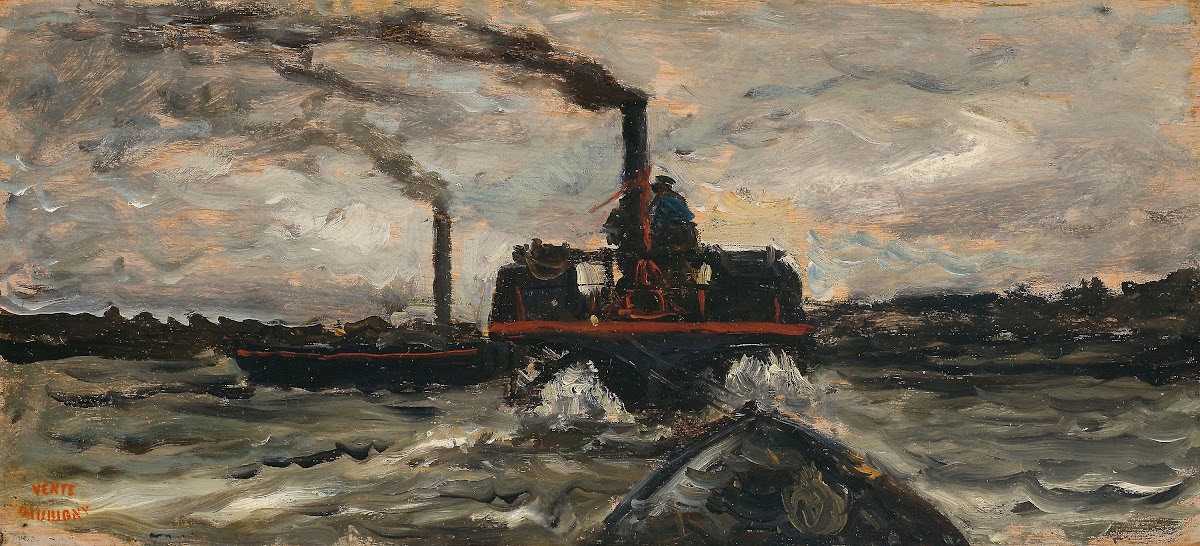 River Boat c 1860