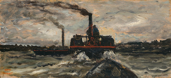 River Boat c 1860
