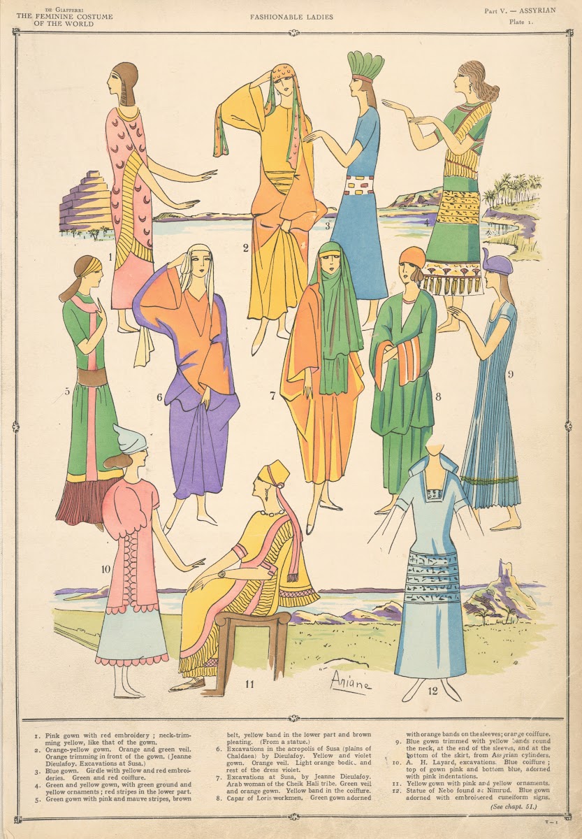 Assyrian  Fashionable ladies 1926 1927
