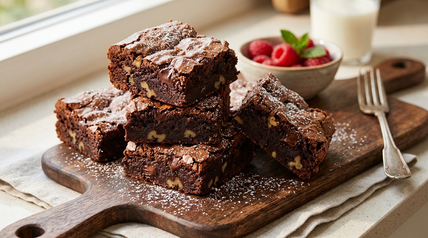 Best Fudgy Brownies Recipe – Easy Homemade Chocolate Brownies Guide