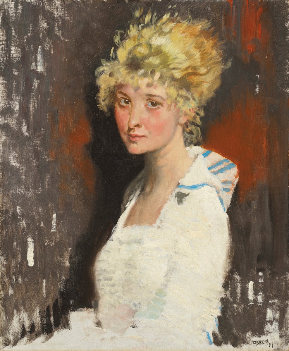 The Artists Model Yvonne 1917