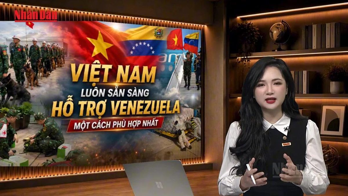 [Video] Tiêu điểm 2/7: Dấu ấn thực địa của đoàn cứu hộ Việt Nam giữa tâm chấn động đất kép Venezuela - Báo Nhân Dân