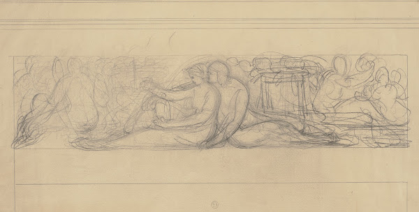Mythological scene