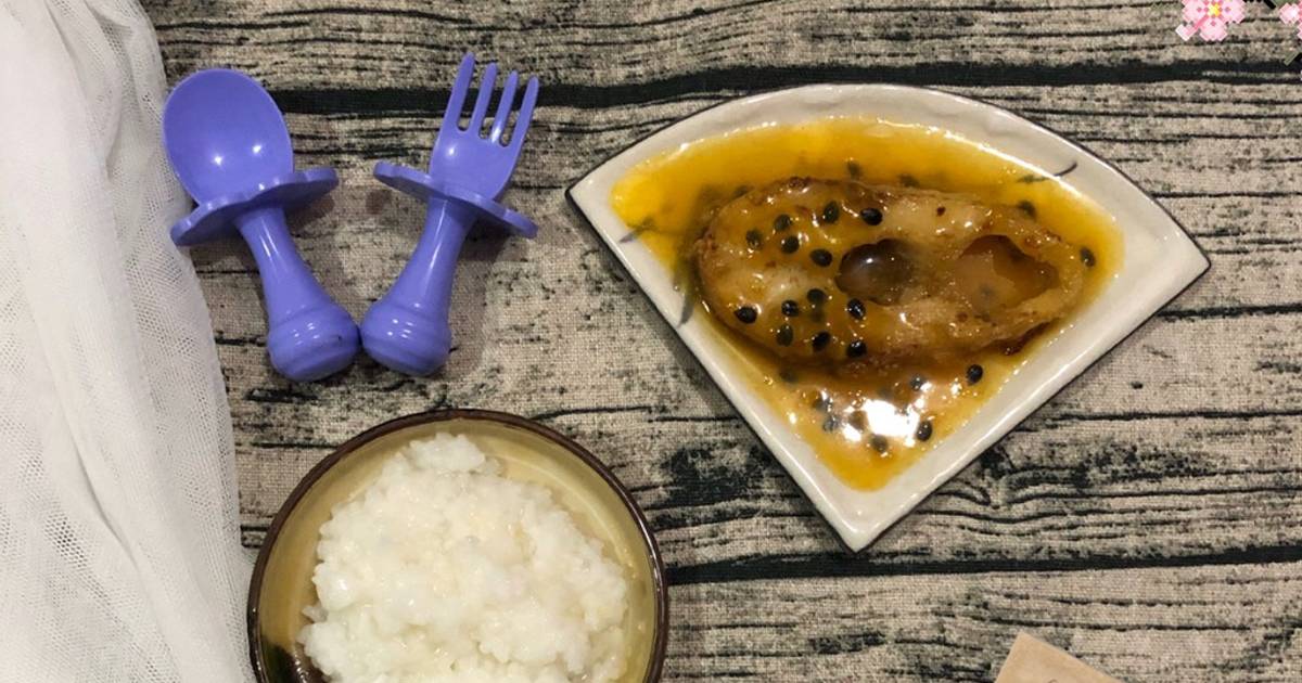 Cá diêu hồng sốt chanh leo