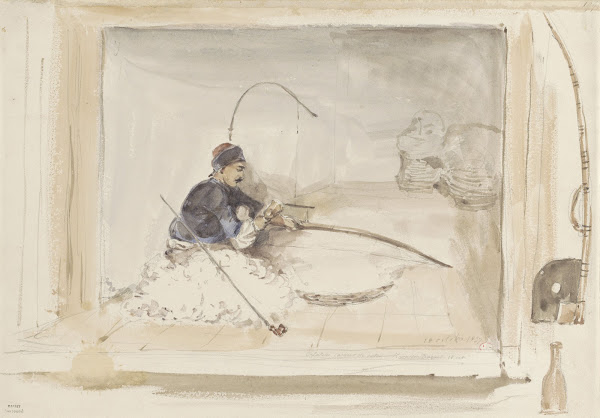 Zittende katoenwerker 1837