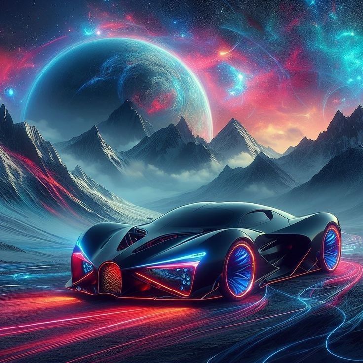 Space Supercar Picture