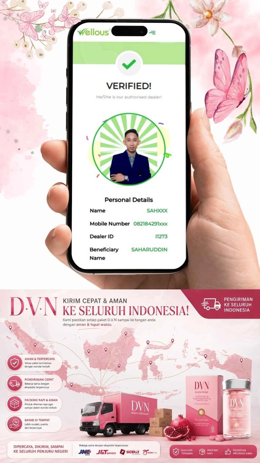 Info Pengiriman DVN
