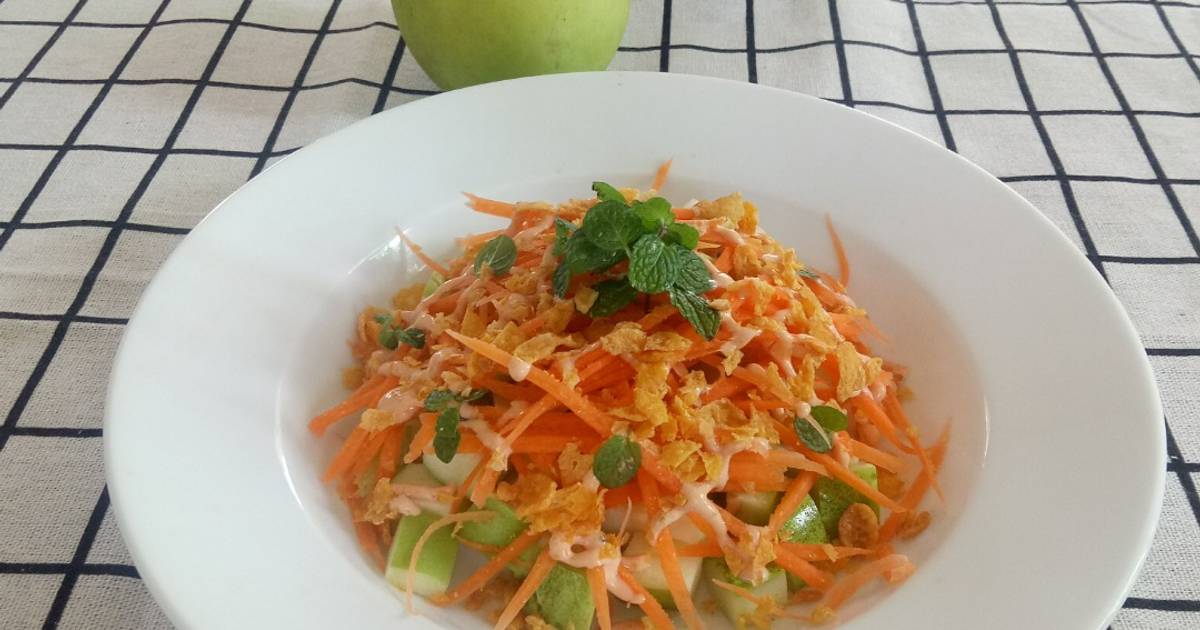 Salad táo ngũ cốc