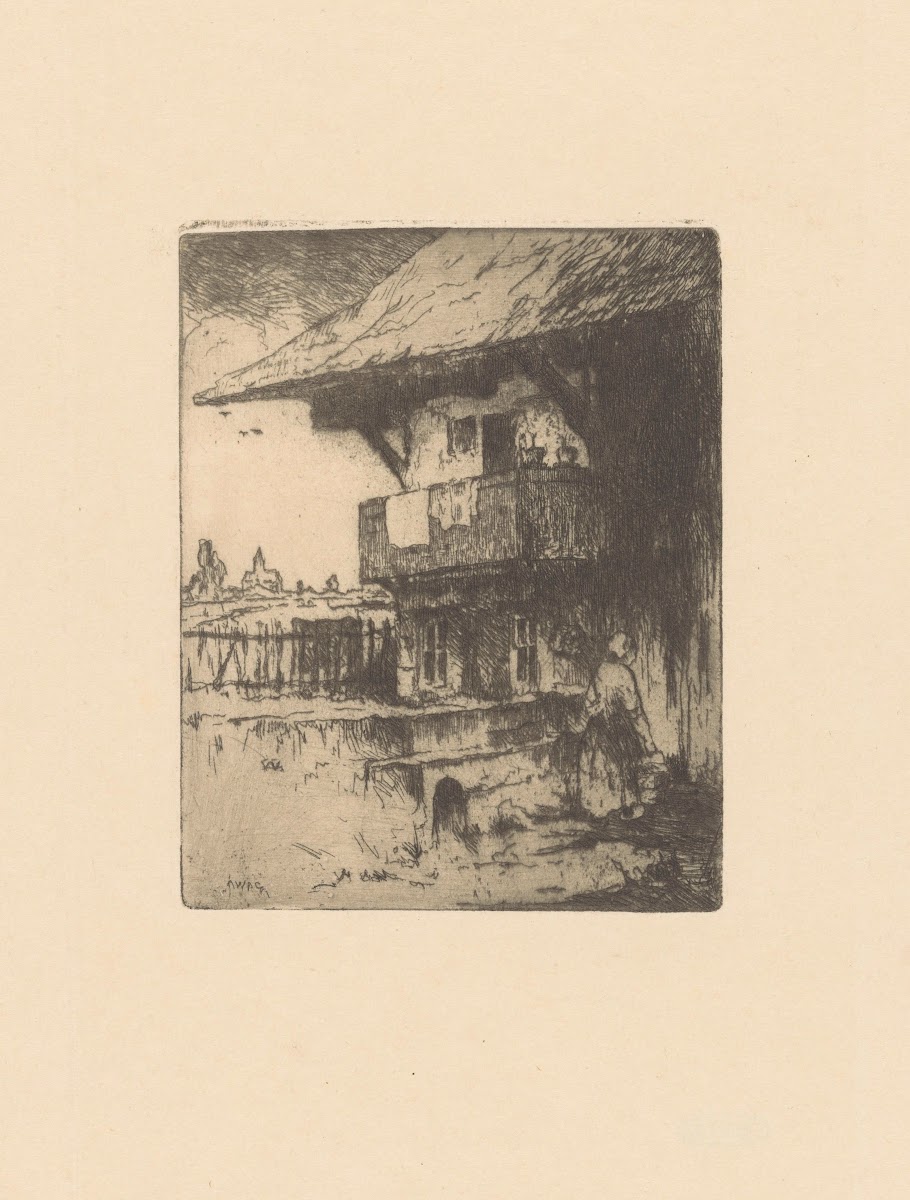 Huis Met Balkon In Zwitserland 1888 1934
