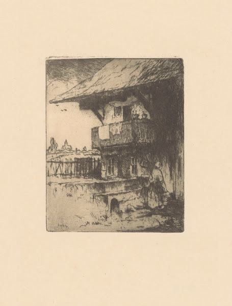 Huis Met Balkon In Zwitserland 1888 1934
