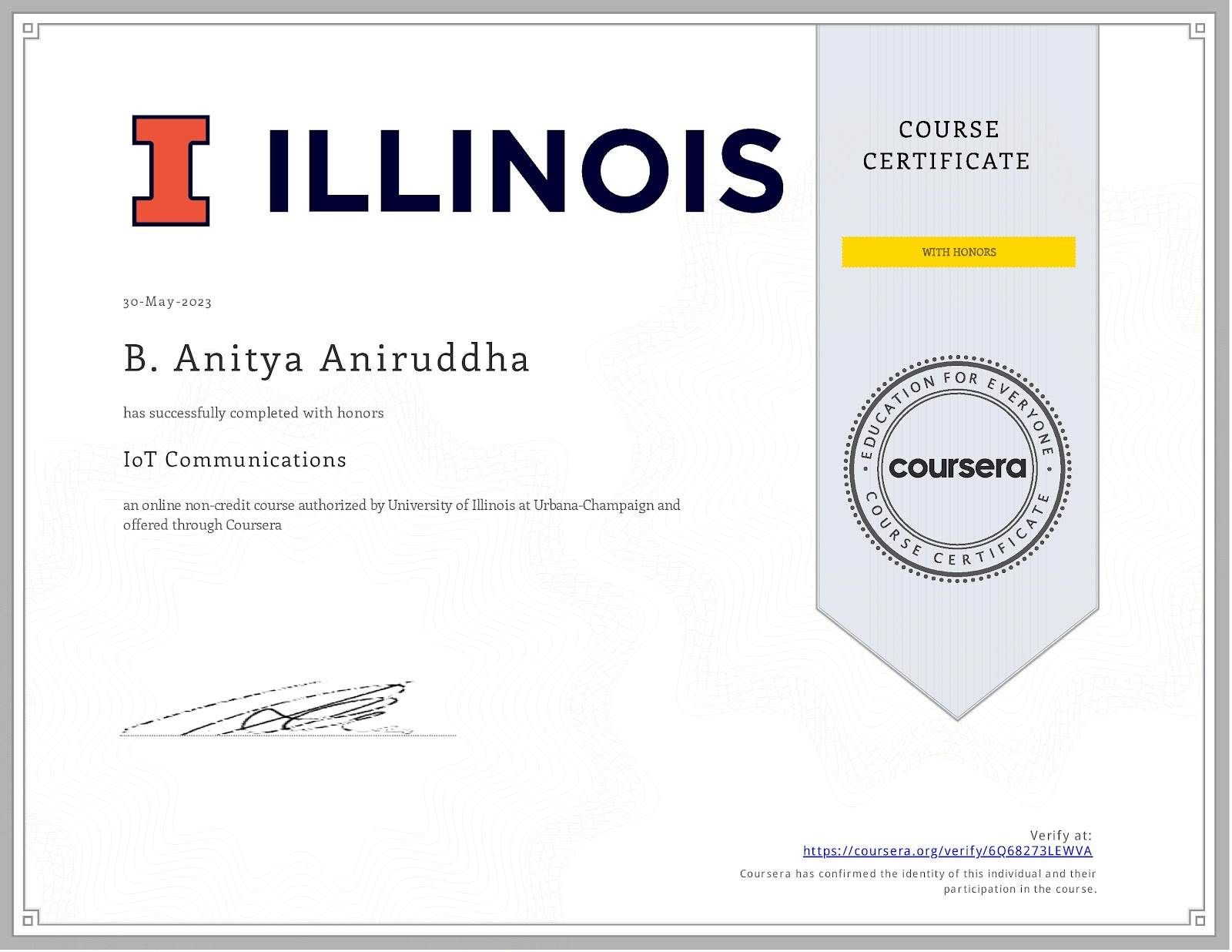 IoT Communications (University of Illinois at Urbana-Champaign)