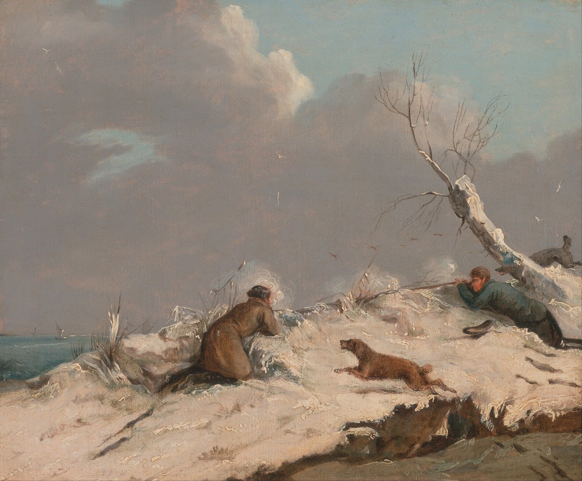 Duck Shooting in Winter ca 1825