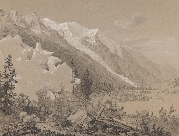 Vue du Mont Blanc