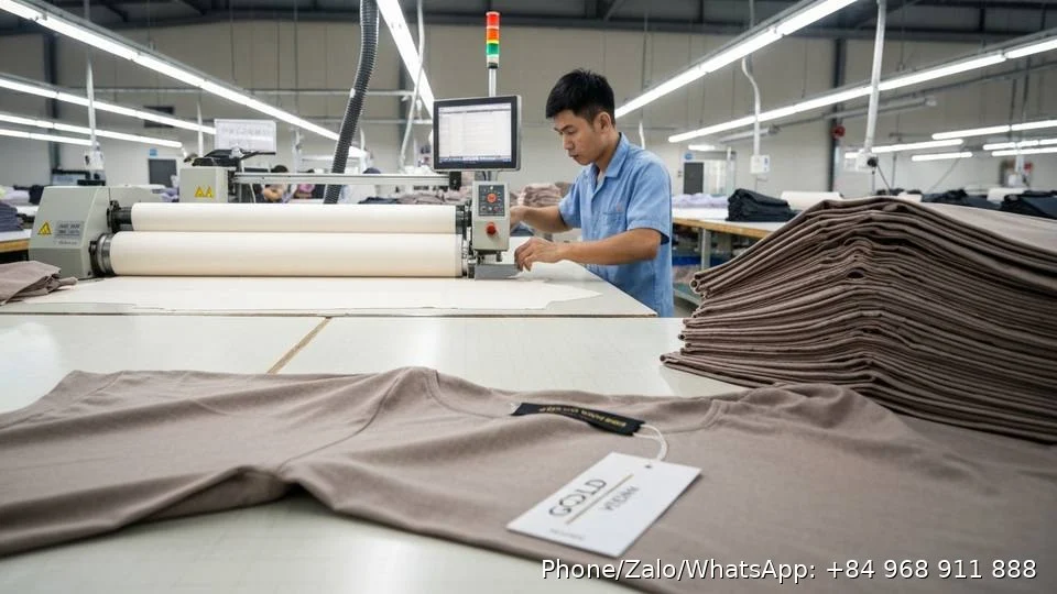 Garment Manufacturing Examples - Gold Garment Vietnam