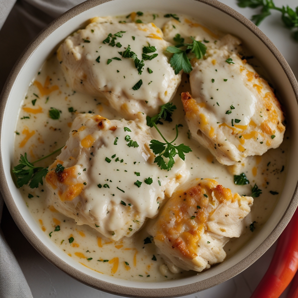 Effortless Creamy Ranch Chicken Crock Pot Recipe – Easy & Family-Friendly