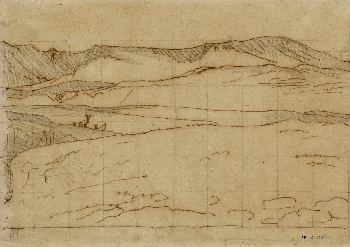 Paysage dOrient montagneux 19th century