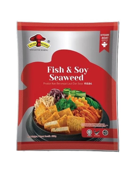 Ql Mushroom Fish & Soy Seaweed 500G