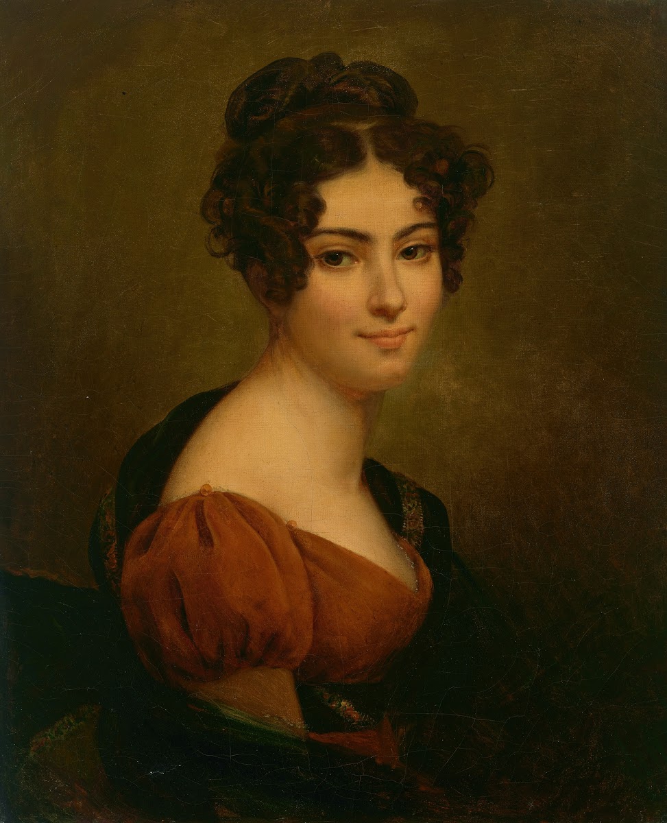 Portrait of Comtesse Julie Hugo née Montferrier 1797 1865
