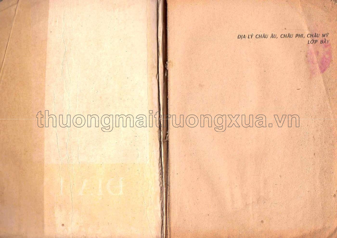 Địa lý lớp 7 (1968) - Trang 1