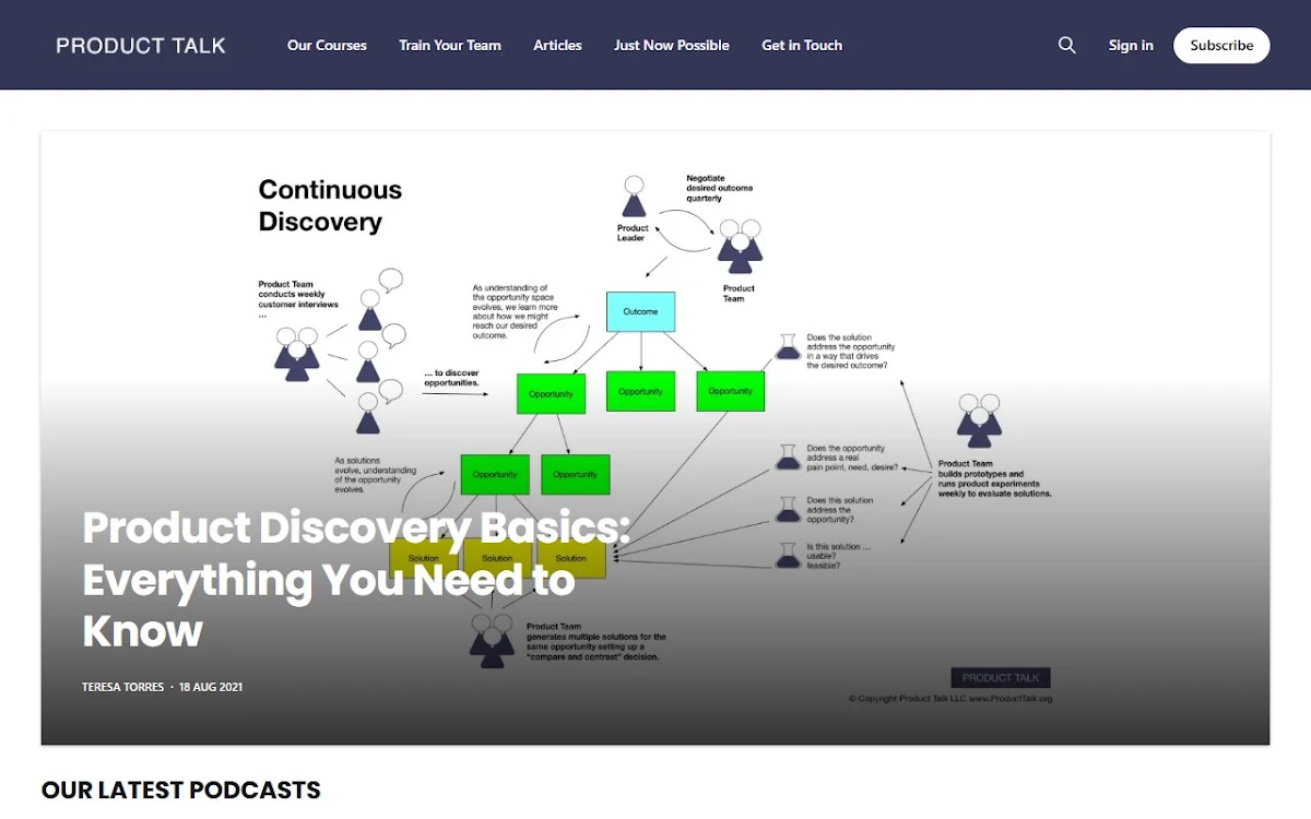 Captura de The Product Discovery