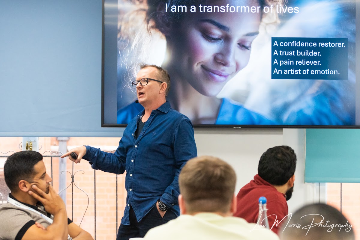 Dr. Barry Oulton presenting at Business of Dentistry