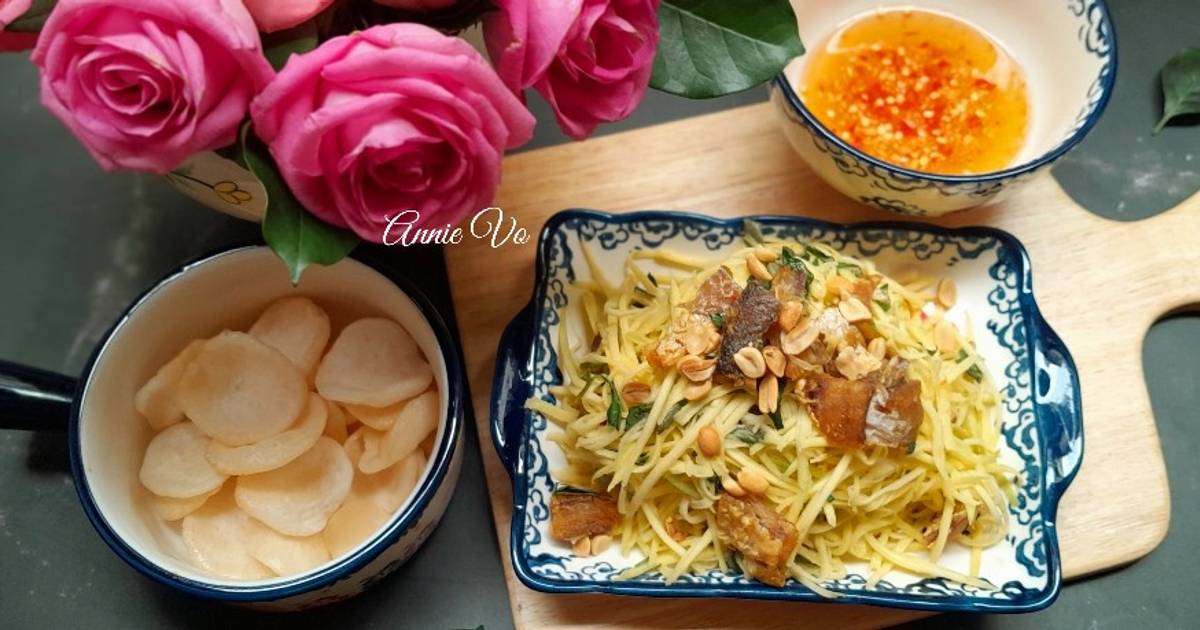 Gỏi xoài cá khô