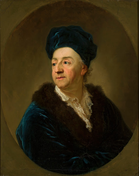 Portrait of Johann N Schaffgotsch in a dressing gown after 1770