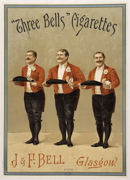 Three bells Cigarettes J  F Bell Glasgow 1892