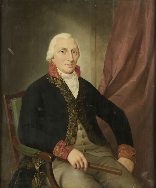 Portrait of Albertus Henricus Wiese Governor General of the Dutch East Indies 18