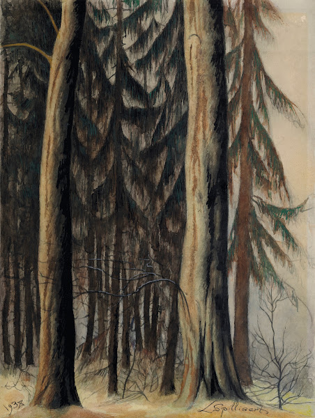 Forêt de sapins 1938