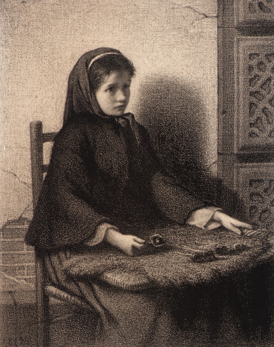 Violet Girl 1857