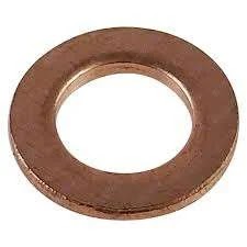 Flat Washers  M8x12x1 Copper 7603