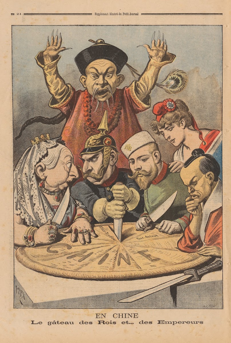 En Chine  Le Gateau Des Rois Et Des Empereurs In China  The Cake Of Kings And Of