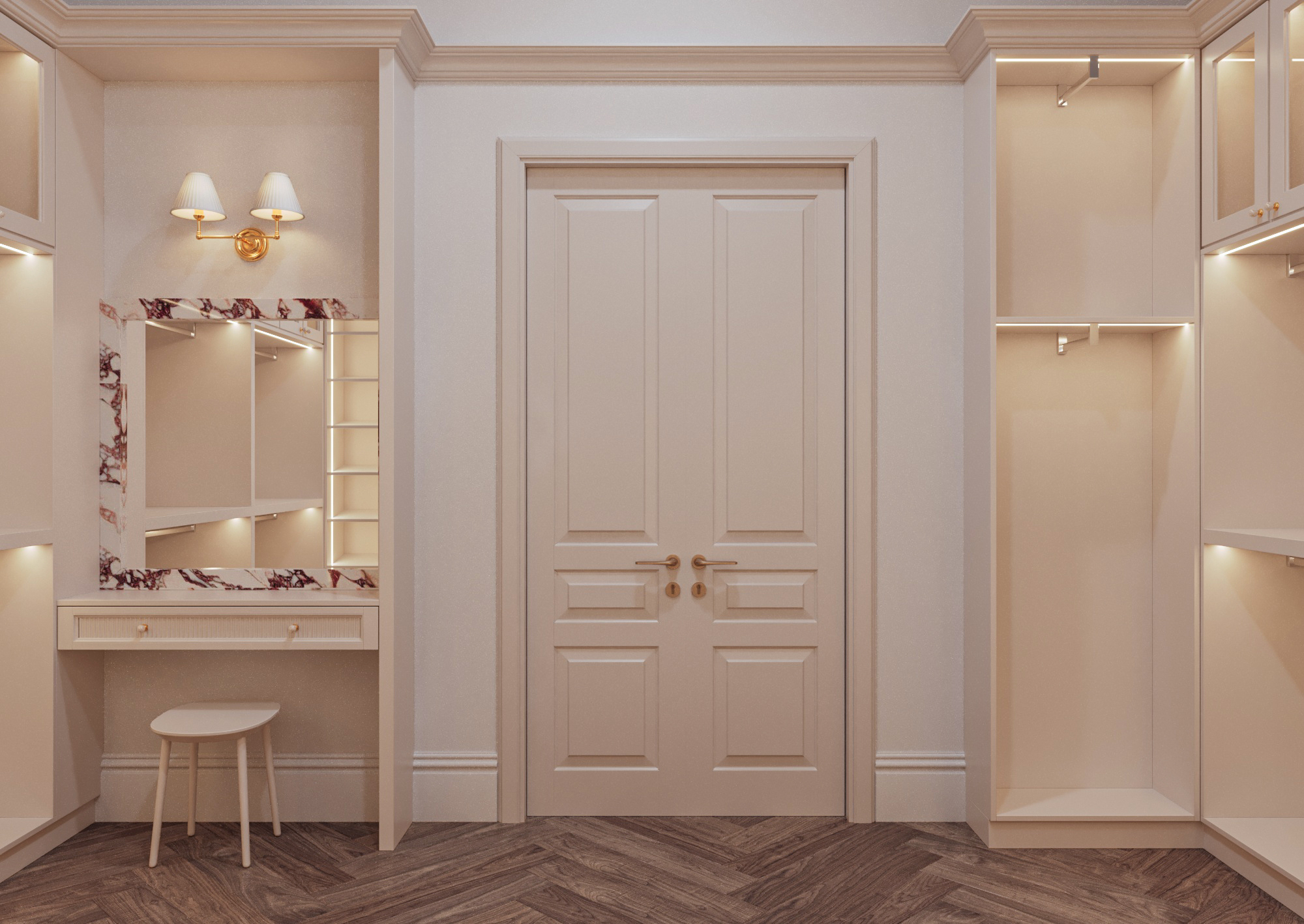Primary Closet Entry