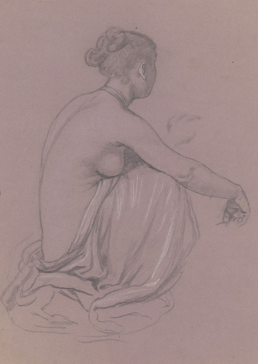 Study for Greek Girls Bathing XIV c 1872