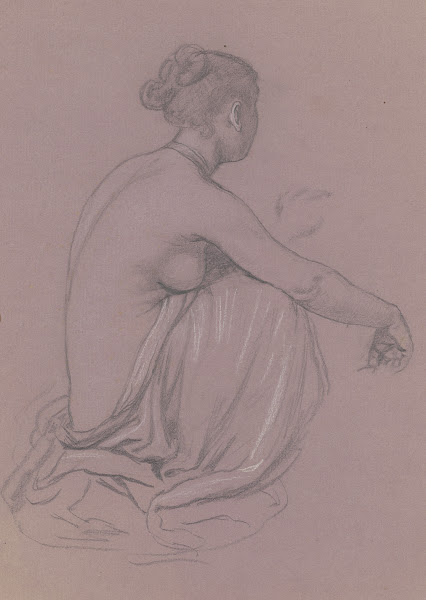 Study for Greek Girls Bathing XIV c 1872