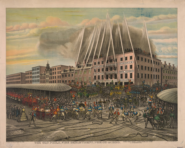 The old Phila fire department Period of 1850 1883