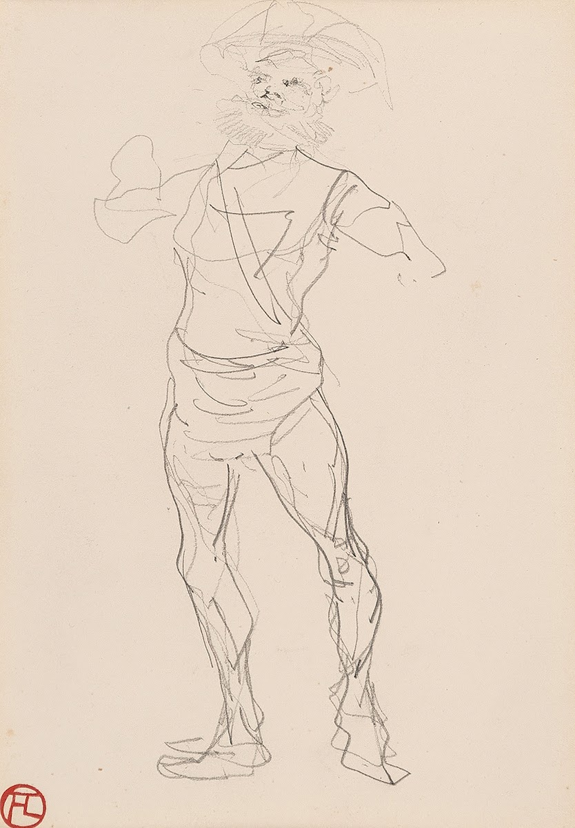 Homme debout circa 1879 1881