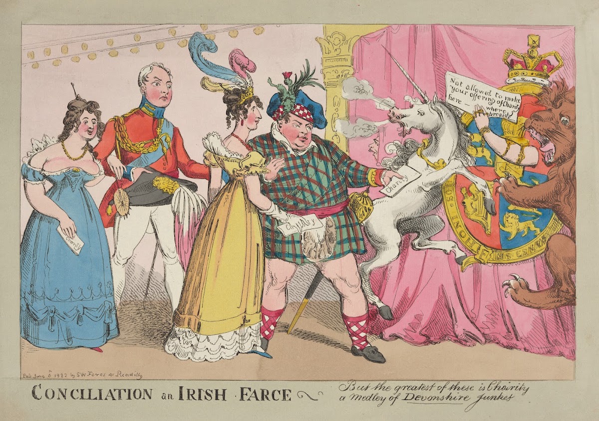 Conciliation an Irish farce 1822