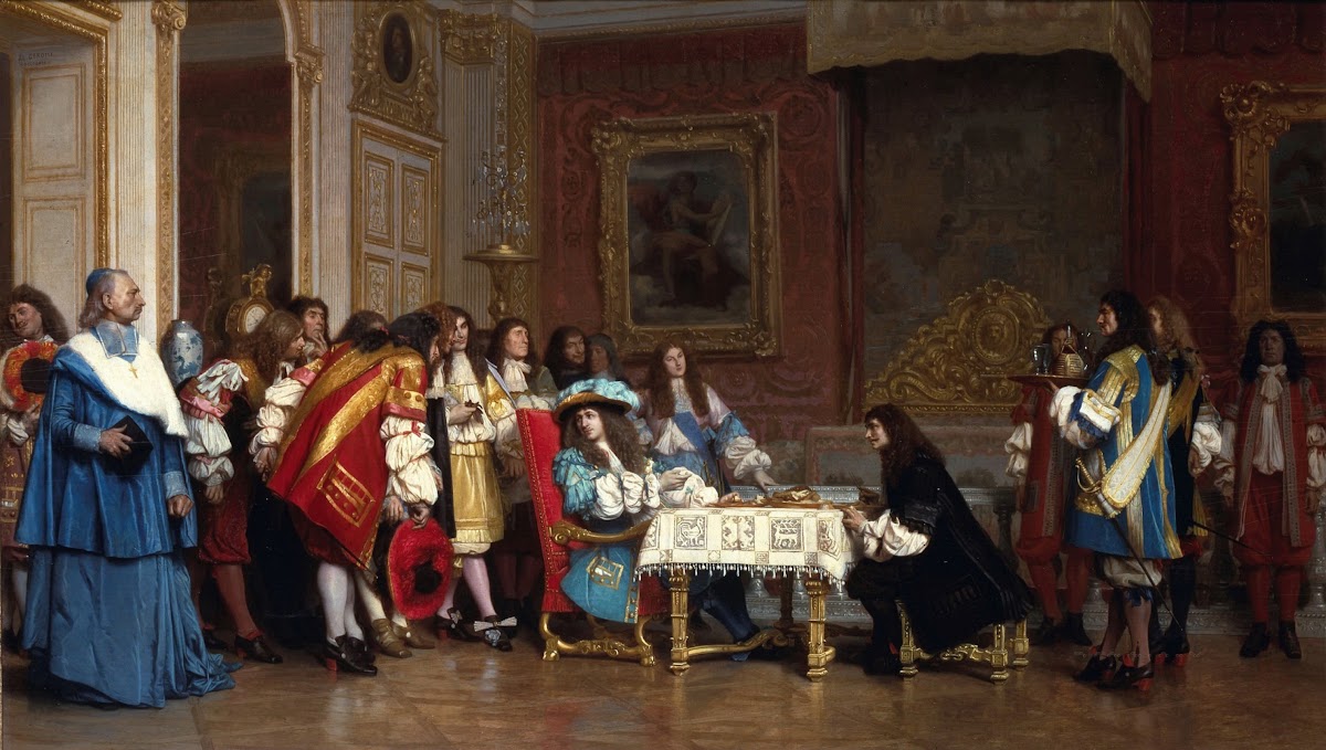 Louis XIV and Molière 1862