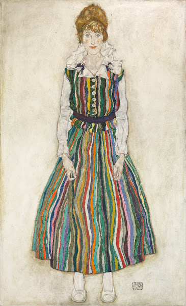 Portrait Of Edith The Artists Wife