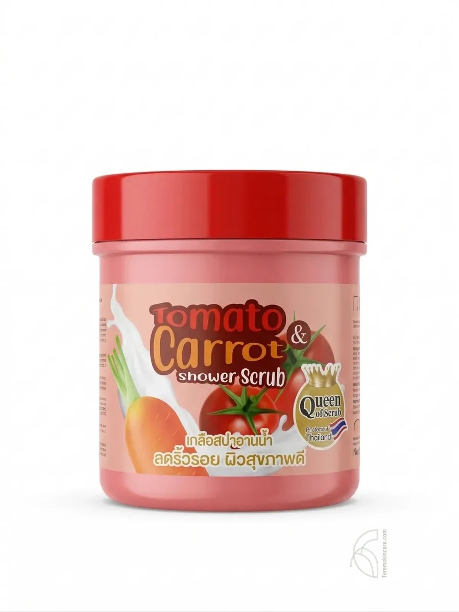 Tomato & Carrot Shower Scrub