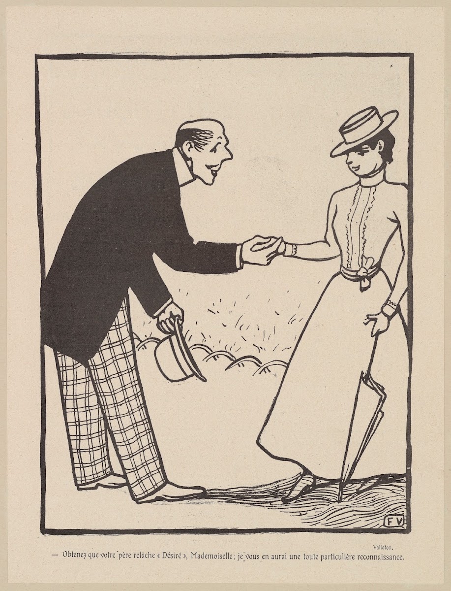 Oblenez que votre pére relache Désiré Mademoiselle je vous en aurai une toute pa