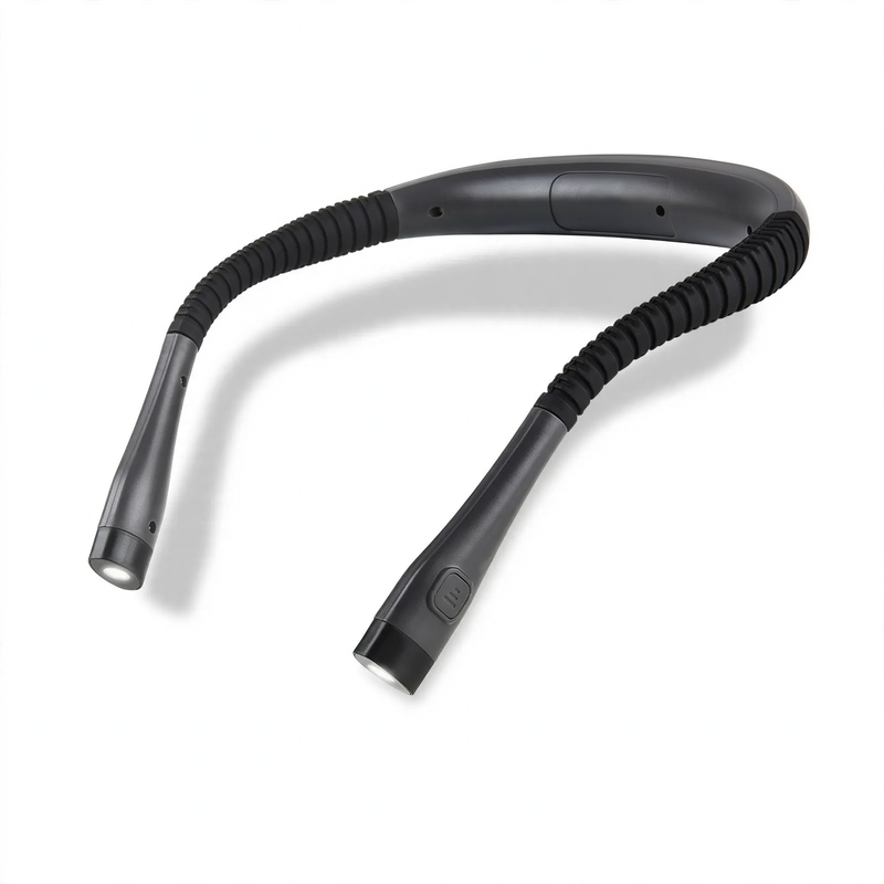 Neck Reading Light, USB Rechargeable, Flexible, Silicone