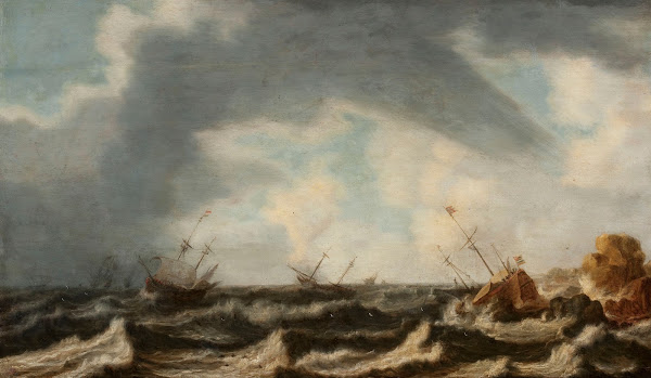 Marine landscape 1630 1640