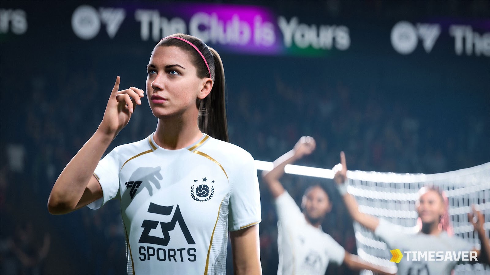 EA FC 26 Ultimate Team match — celebrating a goal during a competitive Division Rivals game in Season 8