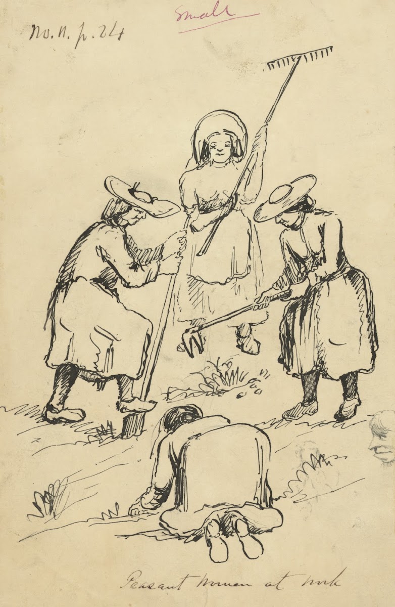 Peasant women at work 1856 1857