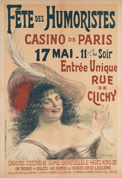 Fête Des Humoristes Casino De Paris 1880 1890