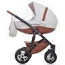 Коляска 2 в 1 Broco Eco 03 коричневый