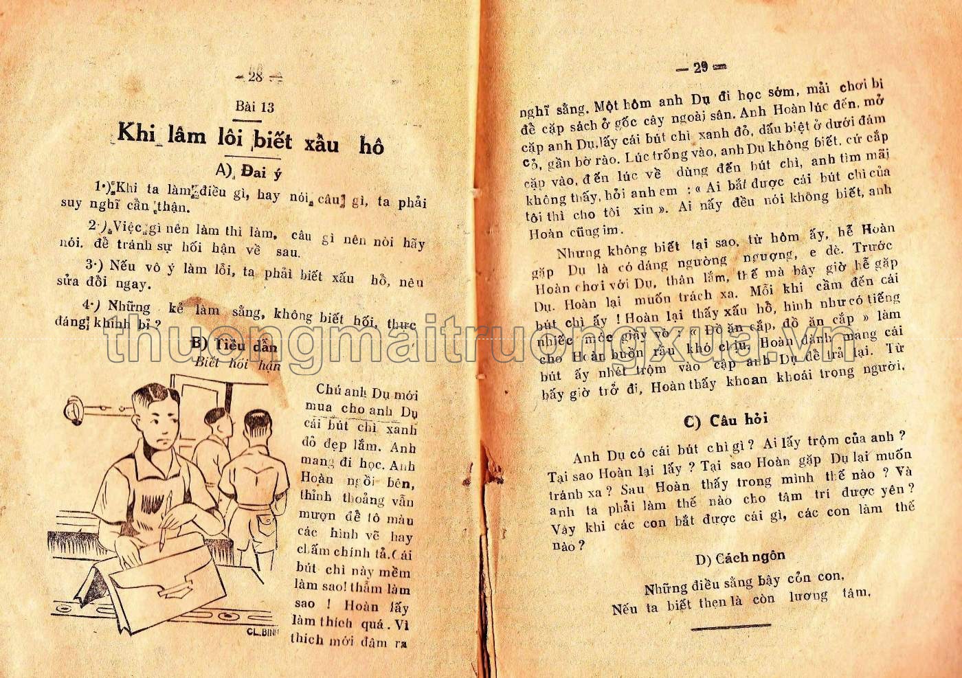 Đức dục lớp tư (1952) - Trang 14